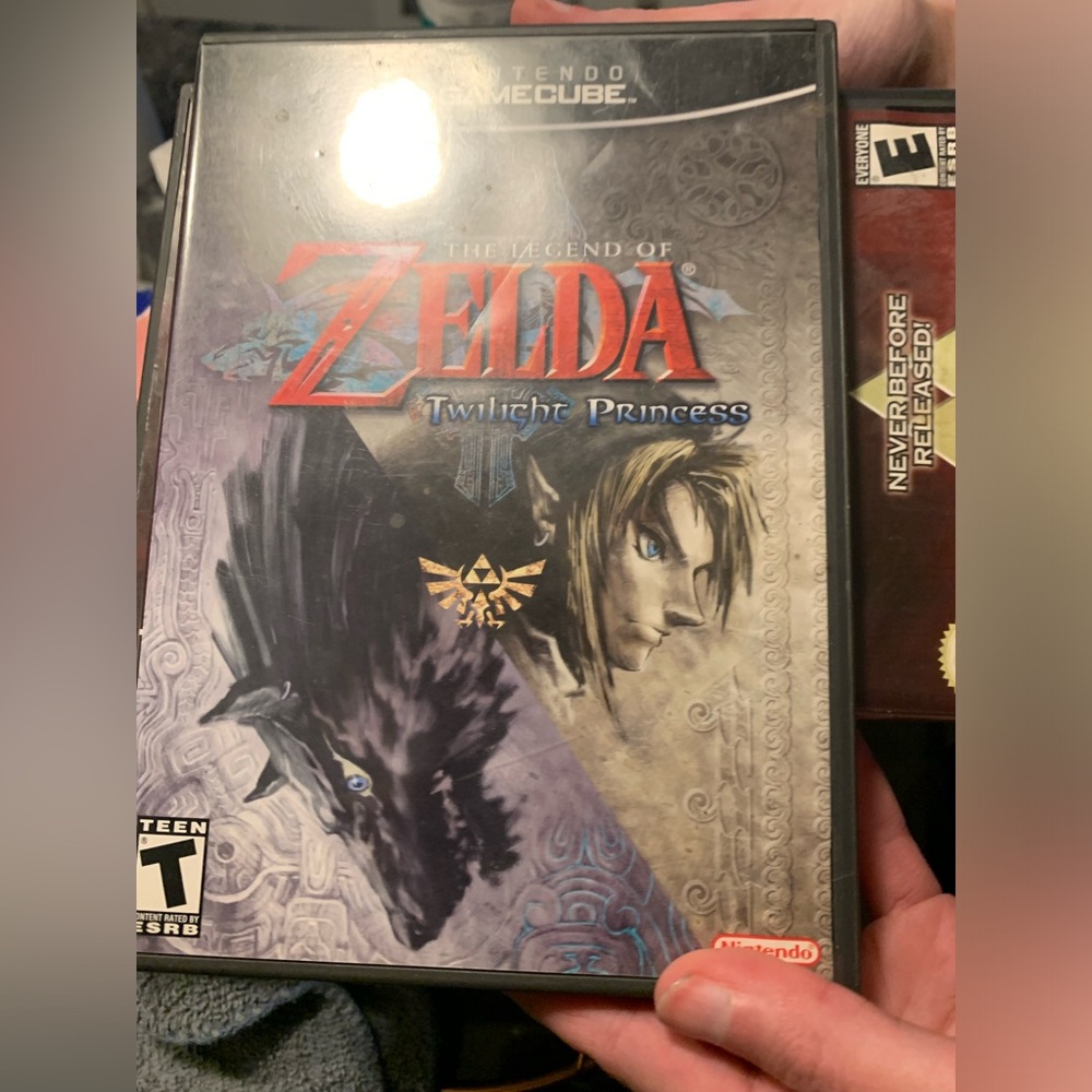 Zelda twilight princess game cube